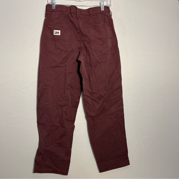 Lee Women's Ultra Lux Mid Rise Relaxed Straight Leg Pant NWT Sz 4 - Picture 5 of 10